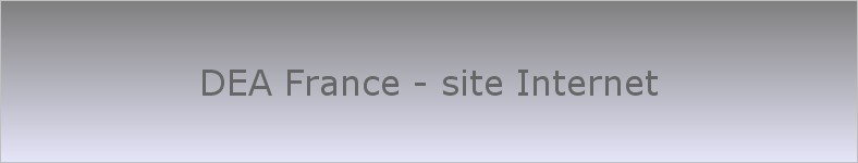 DEA France - site Internet